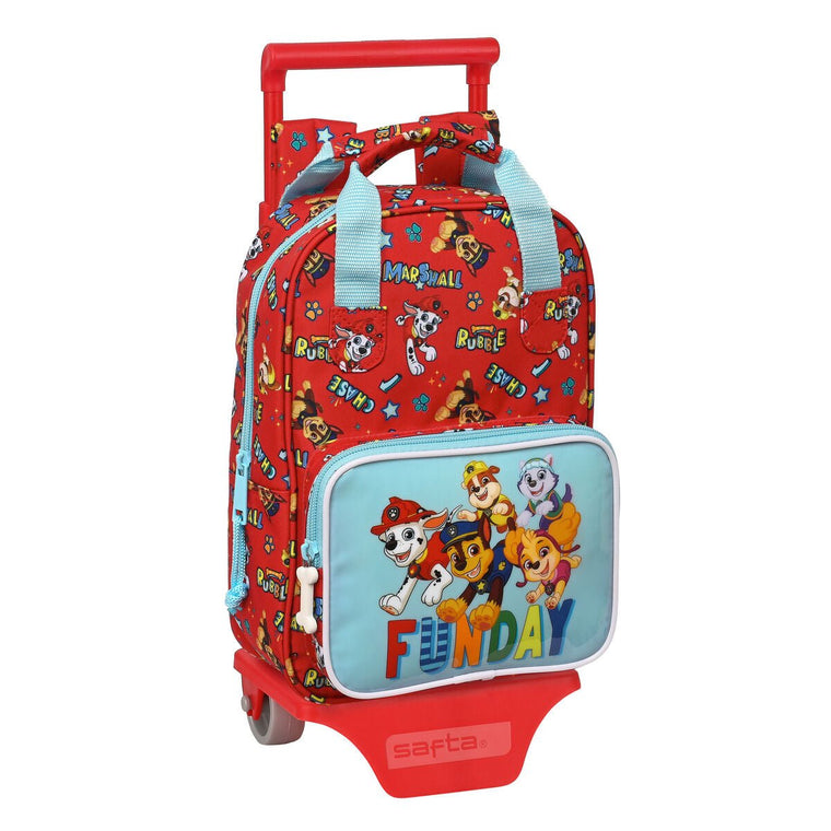 School Rucksack with Wheels The Paw Patrol Funday Red Light Blue (20 x 28 x 8 cm) - BYAG.Office and stationery, School and educational materialsThe Paw PatrolBYAG.S43075678412688511907V9HA37CB831A83FDB0AE3B18708ACDF0EC4R3763695P1