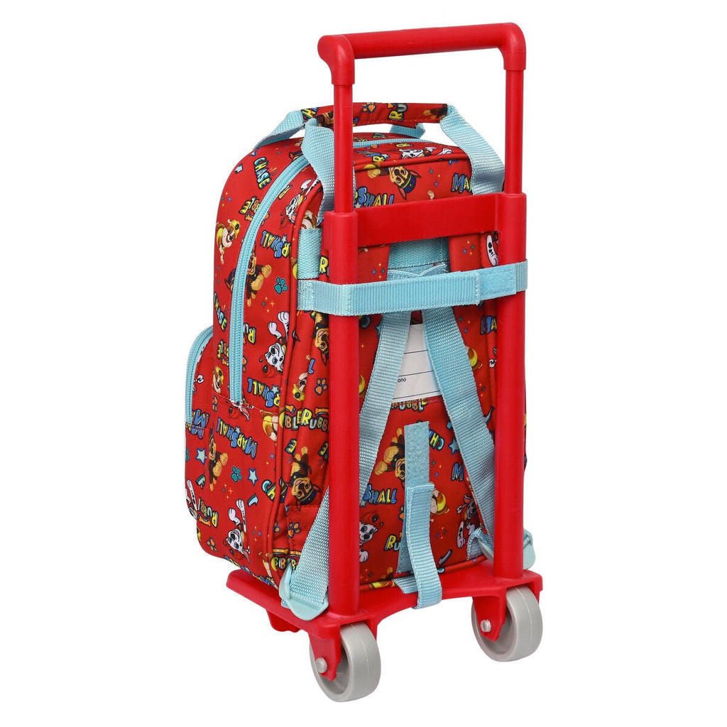 School Rucksack with Wheels The Paw Patrol Funday Red Light Blue (20 x 28 x 8 cm) - BYAG.Office and stationery, School and educational materialsThe Paw PatrolBYAG.S43075678412688511907V9H0EB0B77139B44D108571DEF94C4DD60BR3763704P3