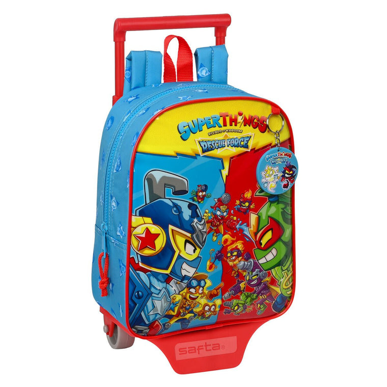 Schulrucksack mit Rollen SuperThings Rescue force Blau 22 x 27 x 10 cm - BYAG.Büro & Schreibwaren > Schule & LernenSuperThingsBYAG.S43085508412688518661Schulrucksack mit Rollen SuperThings Rescue force Blau 22 x 27 x 10 cm