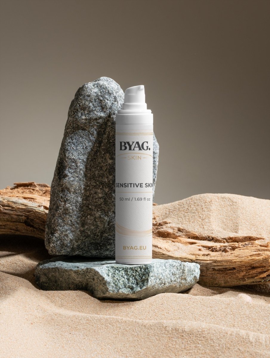 BYAG sensitive skin moisturiser