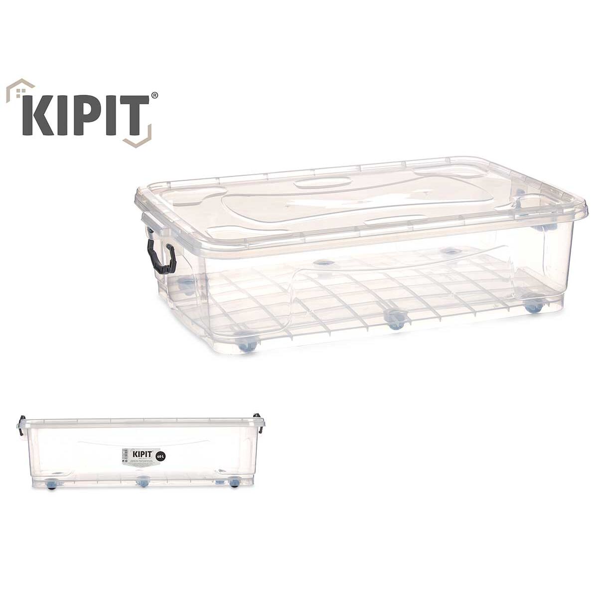Storage Box Kipit Plastic 40 L With wheels (Refurbished D) - BYAG.Home and cooking, Storage and organisationKipitBYAG.V07099328430852820846V2H236314459A772A68AB42D54E517FC13AR7702524P8