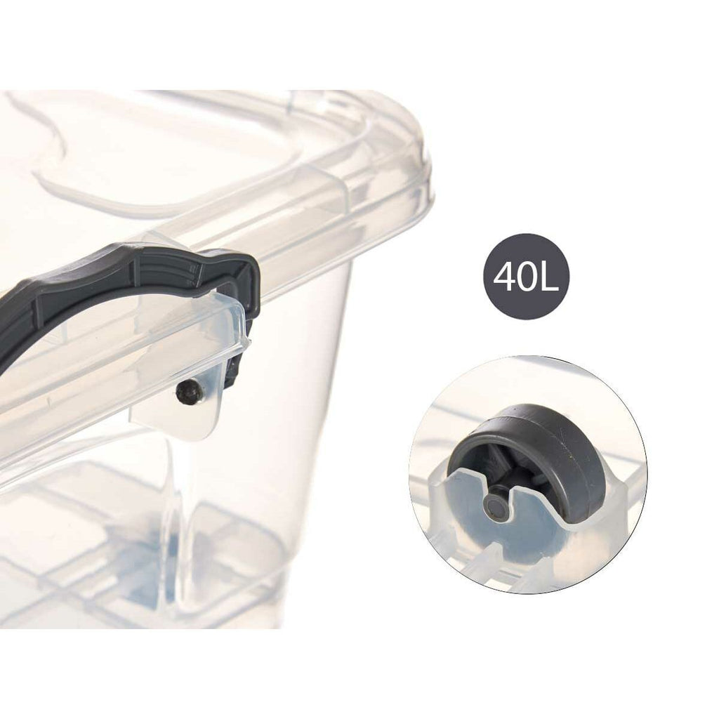 Storage Box Kipit Plastic 40 L With wheels (Refurbished D) - BYAG.Home and cooking, Storage and organisationKipitBYAG.V07099328430852820846V2HF72F22F25A096F5B31CCFBE189D57CE9R7702521P5