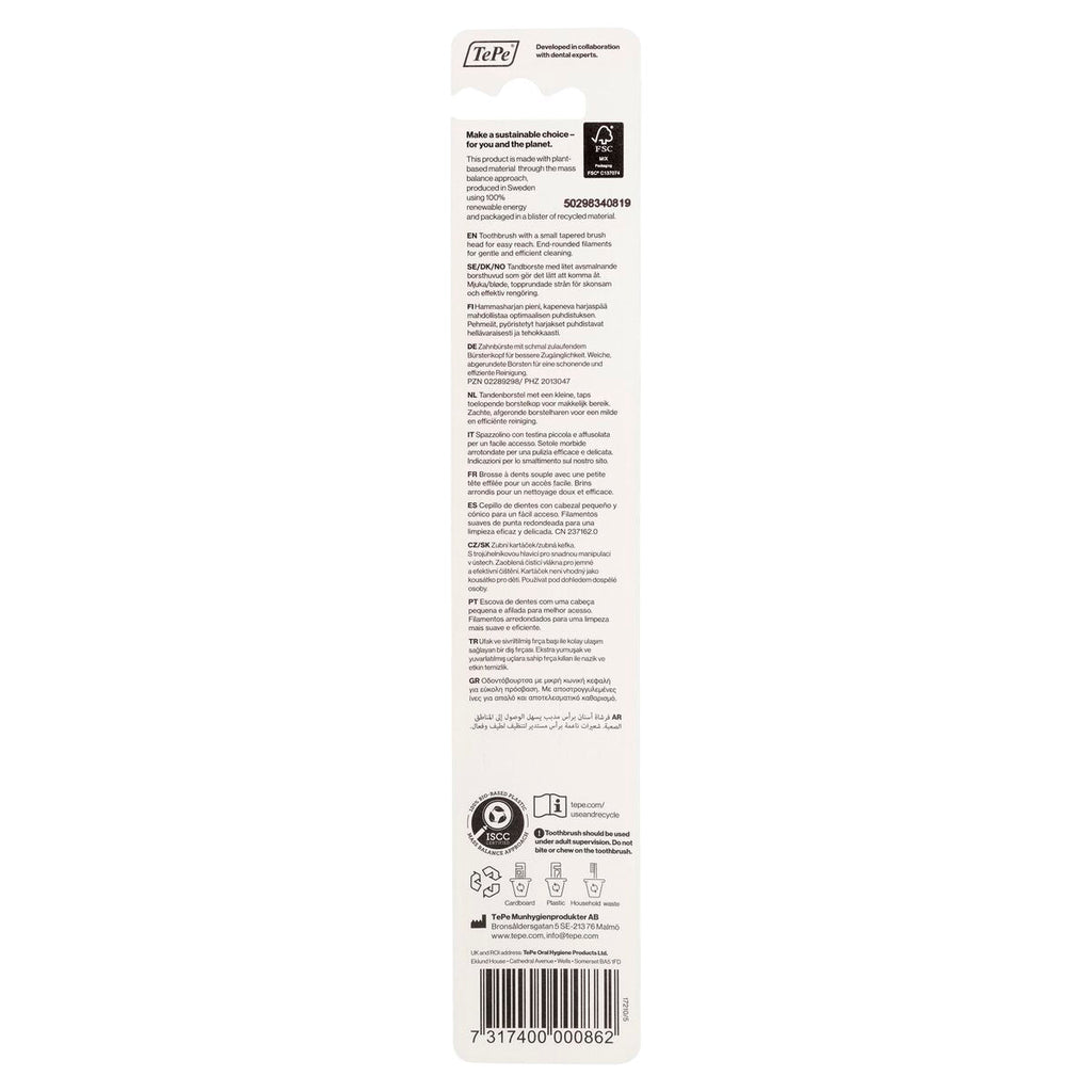 Tepe Zahnbürste Compact Weich Hellrosa - BYAG.Gesundheit & Körperpflege > MundpflegeTepeBYAG.S08004147317400000862Tepe Zahnbürste Compact Weich Hellrosa