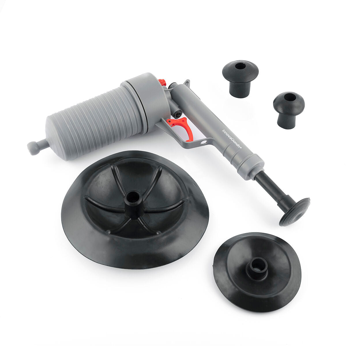 Universal Compressed Air Unblocking Gun with Adaptors KlinGun InnovaGoods - BYAG.DIY and tools, Plumbing accessories and toolsInnovaGoodsBYAG.V01032558435527817930V16HE5021DA13FB40065F529270BE238C848R5251609P9