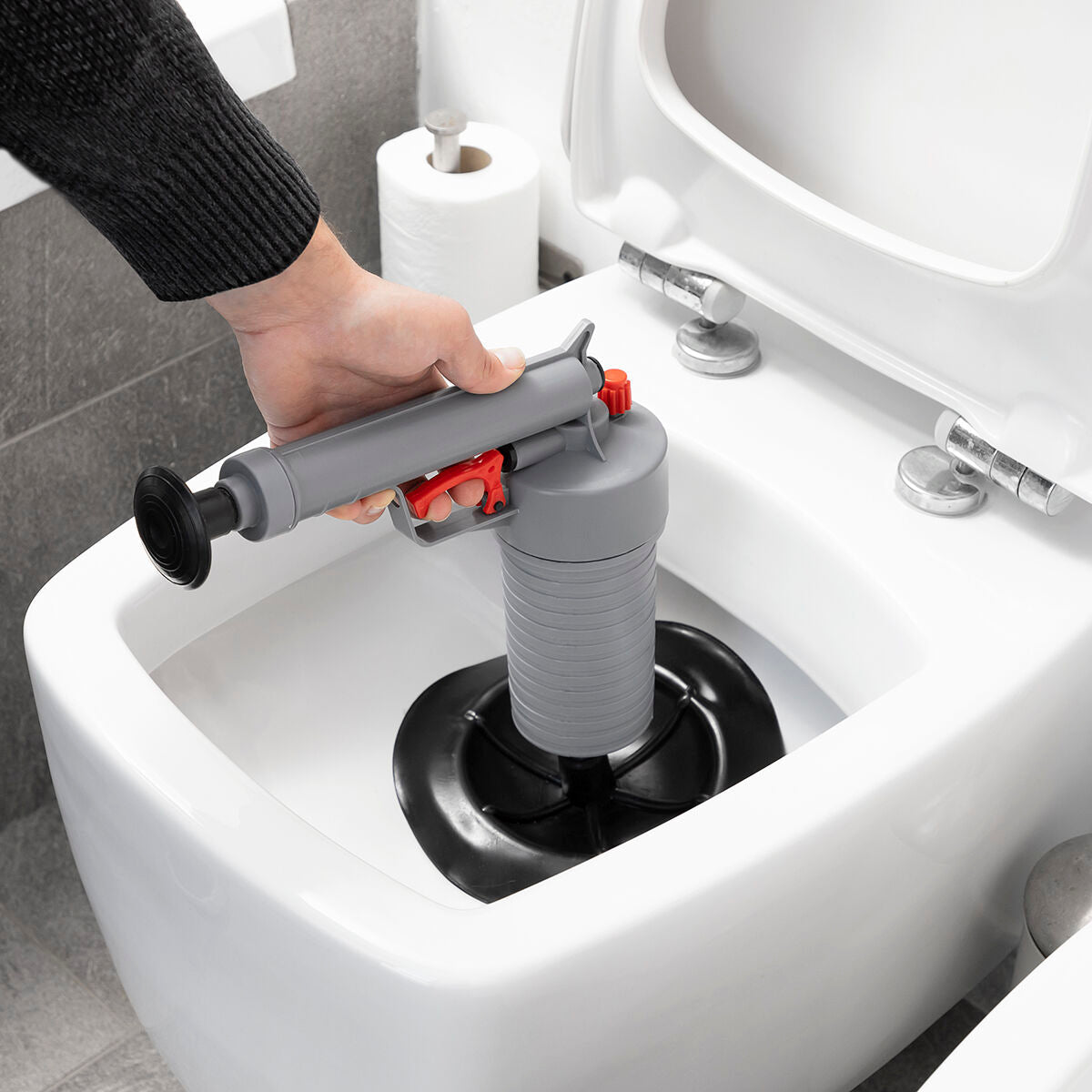 Universal Compressed Air Unblocking Gun with Adaptors KlinGun InnovaGoods - BYAG.DIY and tools, Plumbing accessories and toolsInnovaGoodsBYAG.V01032558435527817930V16H3B050706747CA5DB49F444350E97C61ER5251598P5