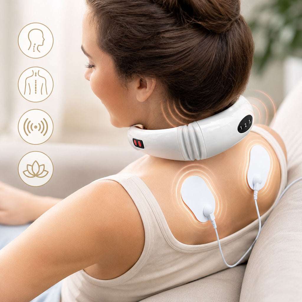 InnovaGoods Electromagnetic Neck & Back Massagegerät Calmagner