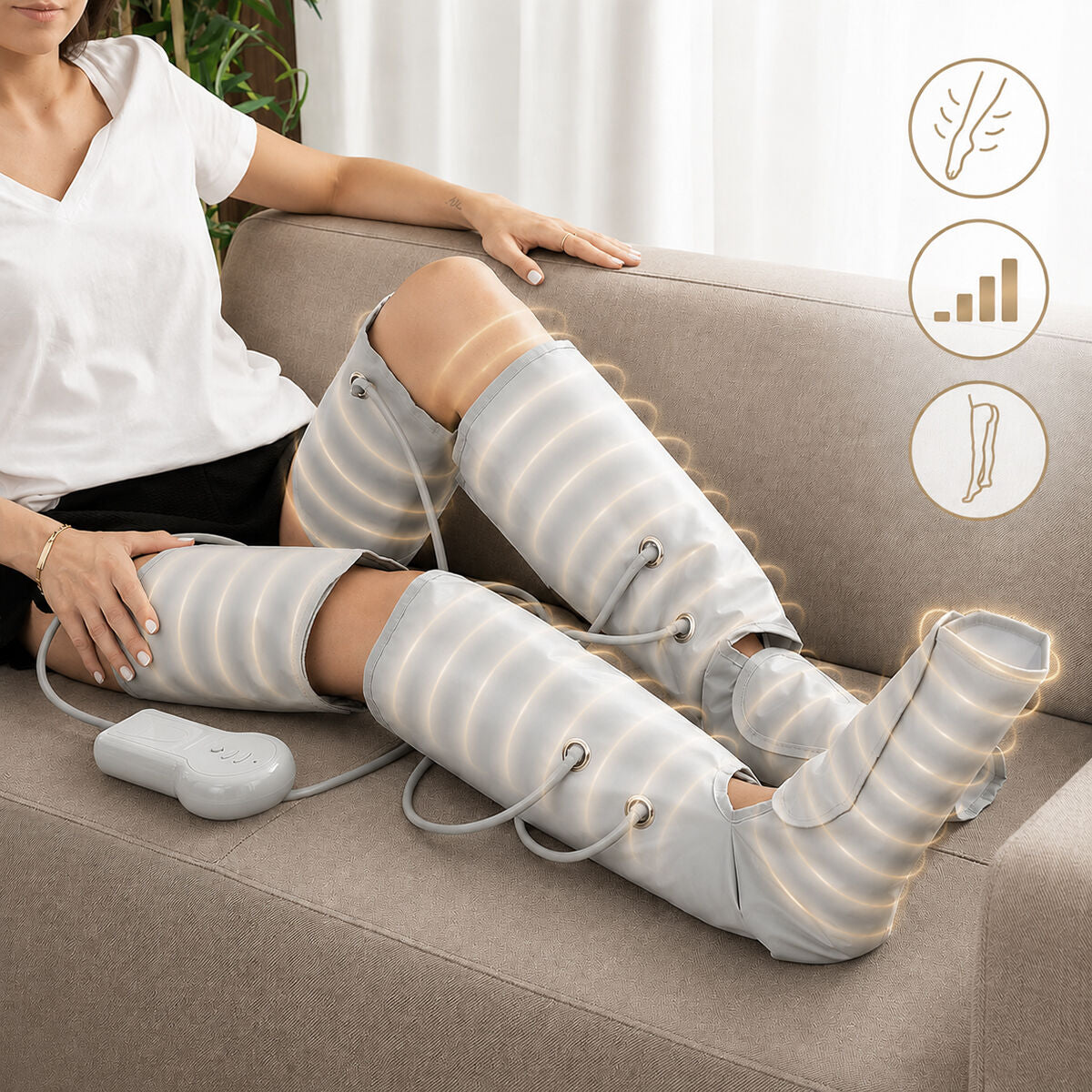 InnovaGoods Air Compression Leg Massagegerät Maspres