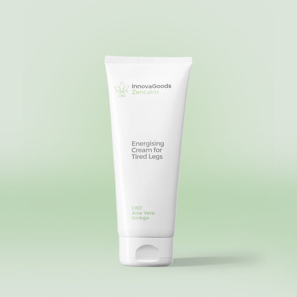 InnovaGoods Energising Creme für Tired Legs CBD Zencalm 200 ml