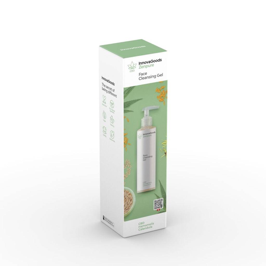 InnovaGoods Gesichtsreinigung Gel CBD Zenpure 200 ml