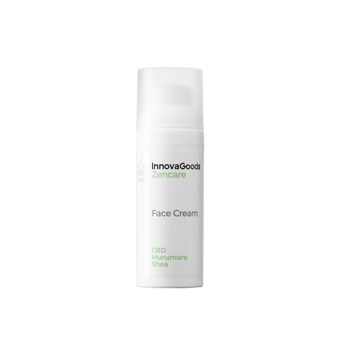 InnovaGoods Feuchtigkeitspflege fürs Gesicht CBD Zencare 50 ml