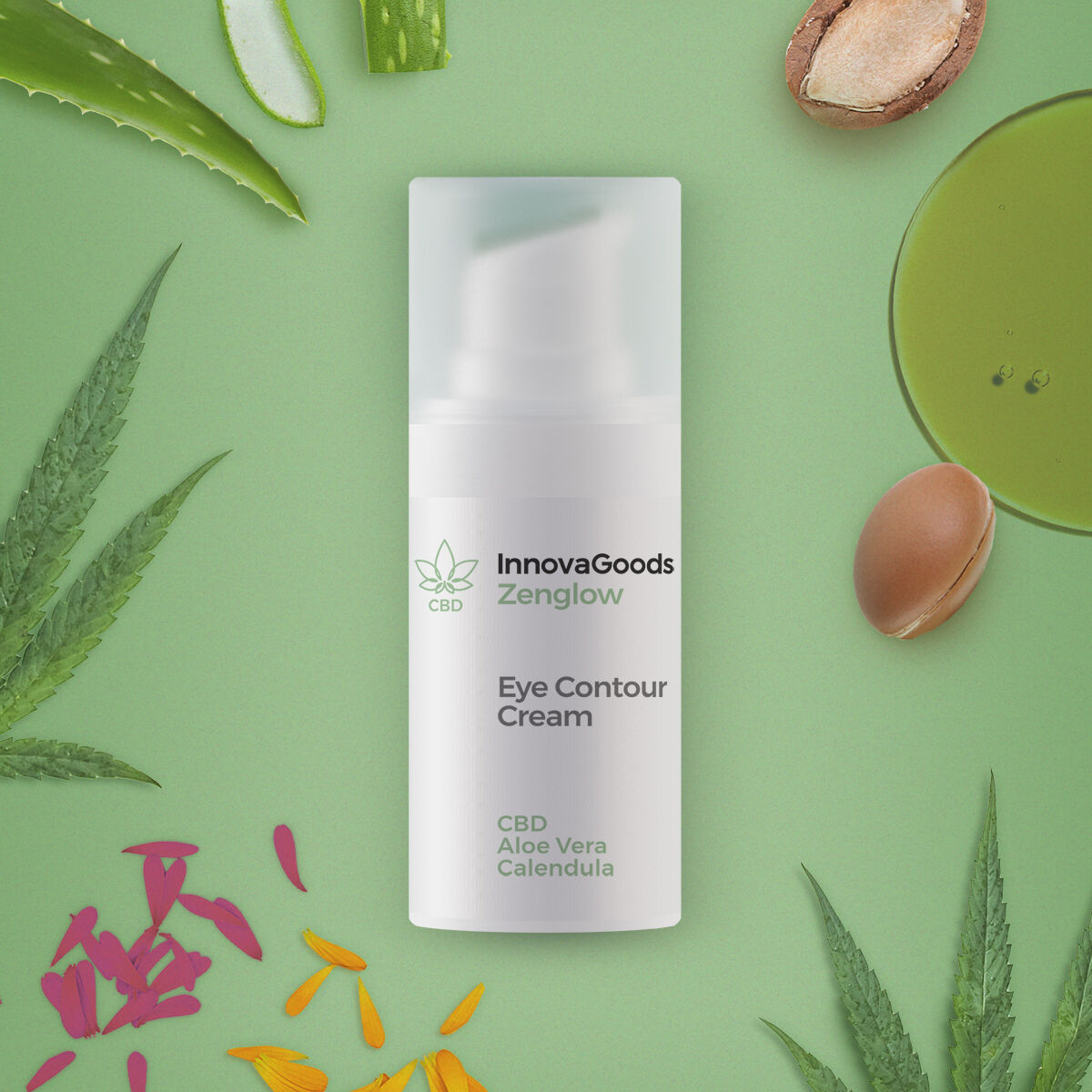 InnovaGoods Augenpflege CBD Zenglow 15 ml