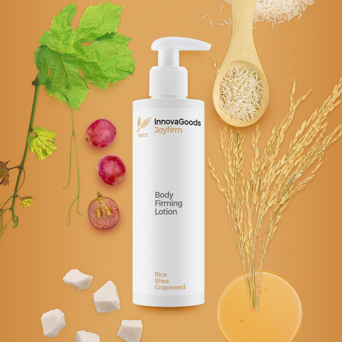 InnovaGoods Firming Körperlotion Reis Joyfirm 250 ml