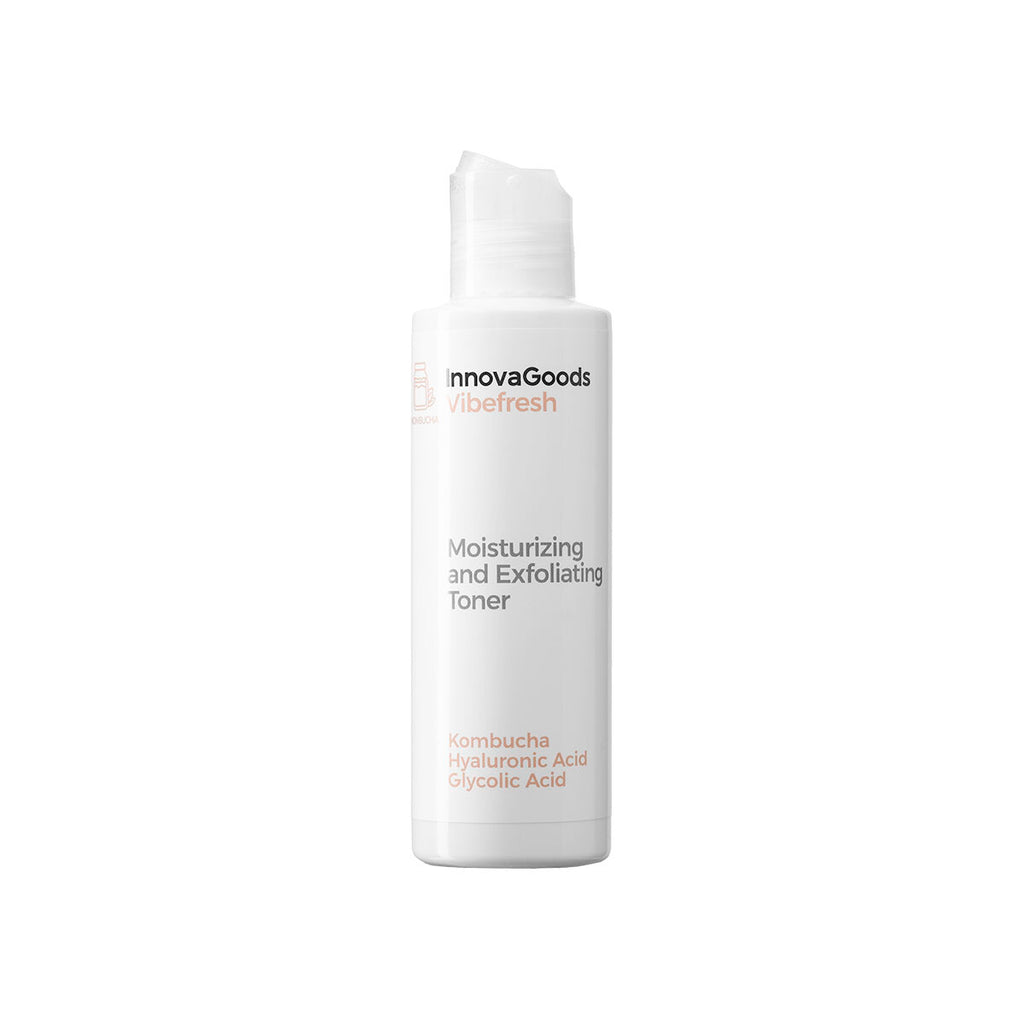InnovaGoods Feuchtigkeitsspendender Peeling-Gesichtstoner Kombucha Vibefresh 150 ml