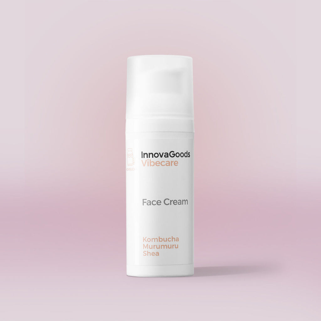 InnovaGoods Feuchtigkeitspflege fürs Gesicht Kombucha Vibecare 50 ml