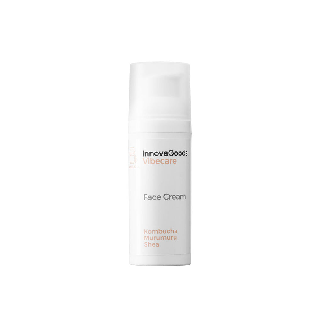 InnovaGoods Feuchtigkeitspflege fürs Gesicht Kombucha Vibecare 50 ml