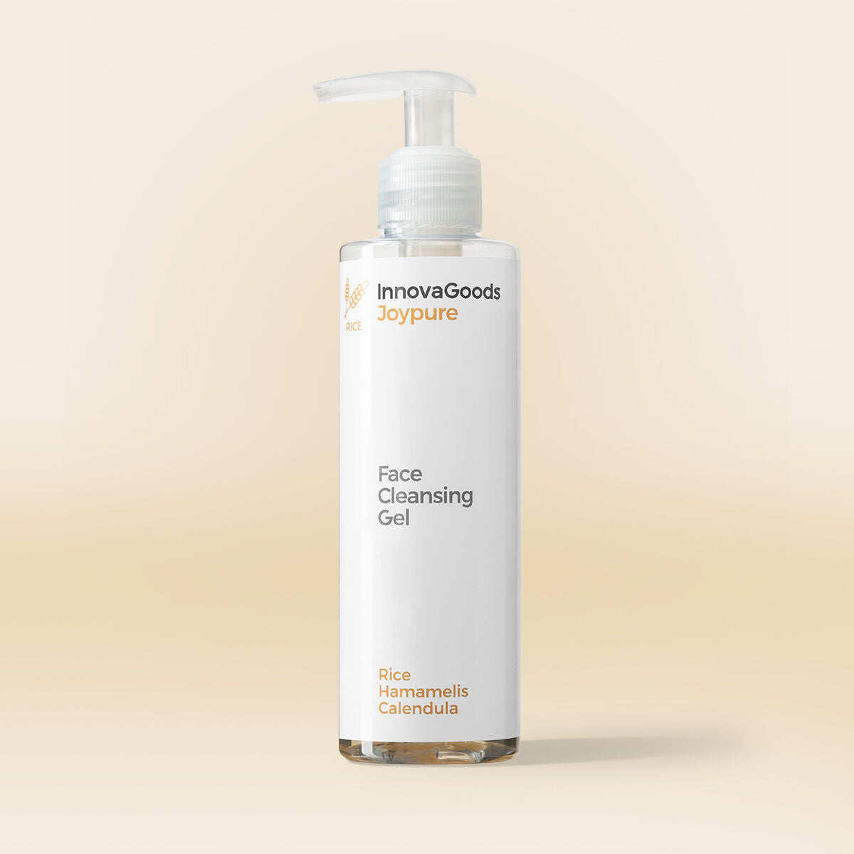 Gesichtsreinigungsgel Rice Joypure InnovaGoods 200 ml – Produktbild 1