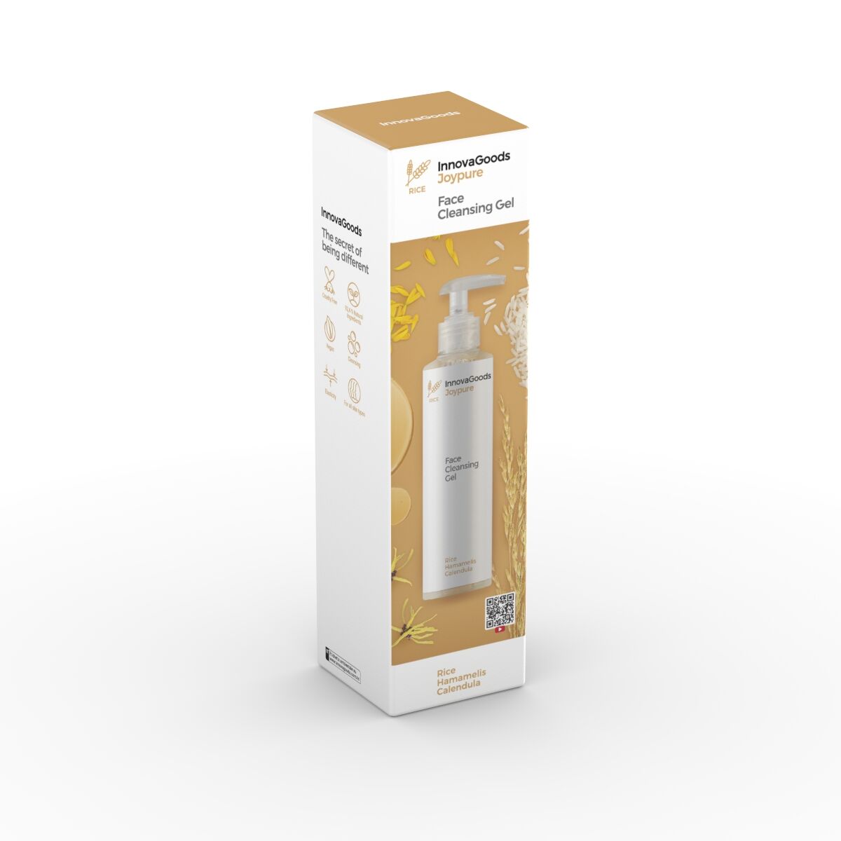 InnovaGoods Gesichtsreinigung Gel Reis Joypure 200 ml