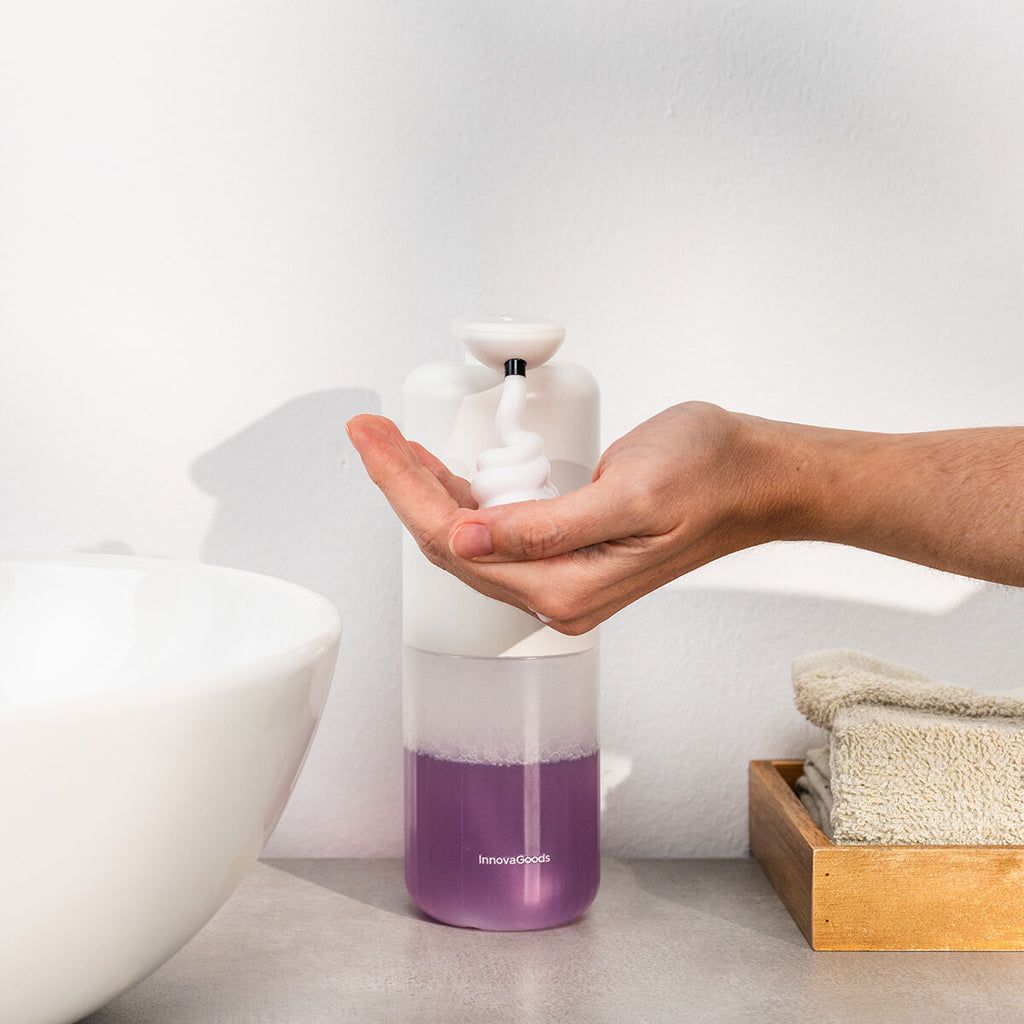 InnovaGoods Wiederaufladbar Automatischer Schaumseifenspender Bitefom