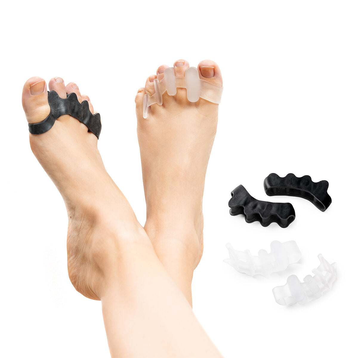 Toe Separators for Relaxation and Sport Toelax InnovaGoods 4 Stück – Produktbild 1