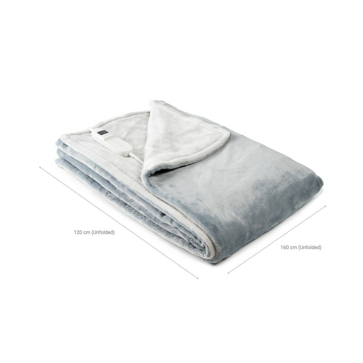 InnovaGoods Heizdecke Elakef Grau 160 W