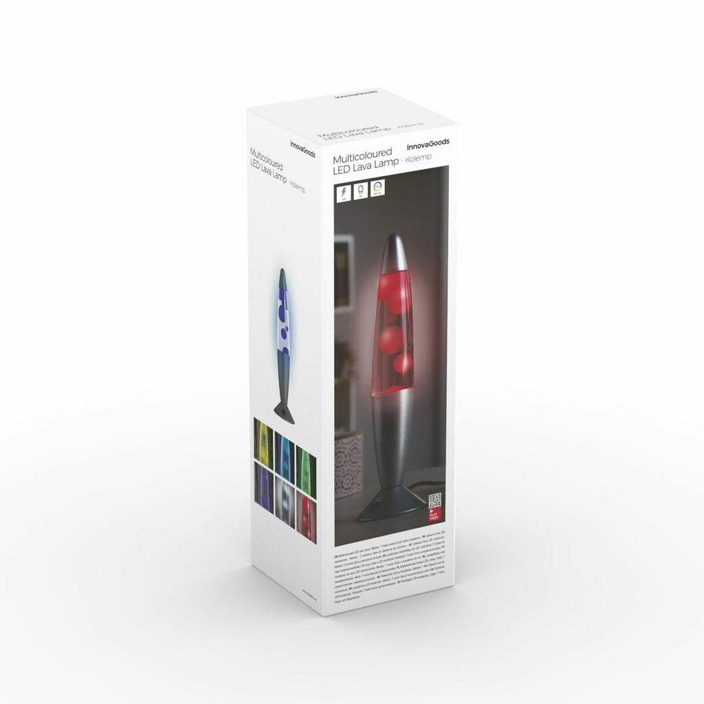 InnovaGoods Mehrfarbig LED Lavalampe Kolemp