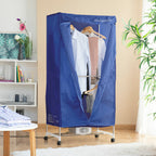 Tragbar Elektrisch Trockner mit 2 Levels Dupledry Blau InnovaGoods 1200 W