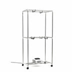 Tragbar Elektrisch Trockner mit 2 Levels Dupledry Blau InnovaGoods 1200 W