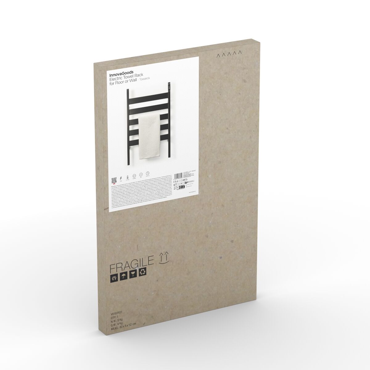 InnovaGoods Elektrischer Handtuchwärmer Towarck 5 Bars
