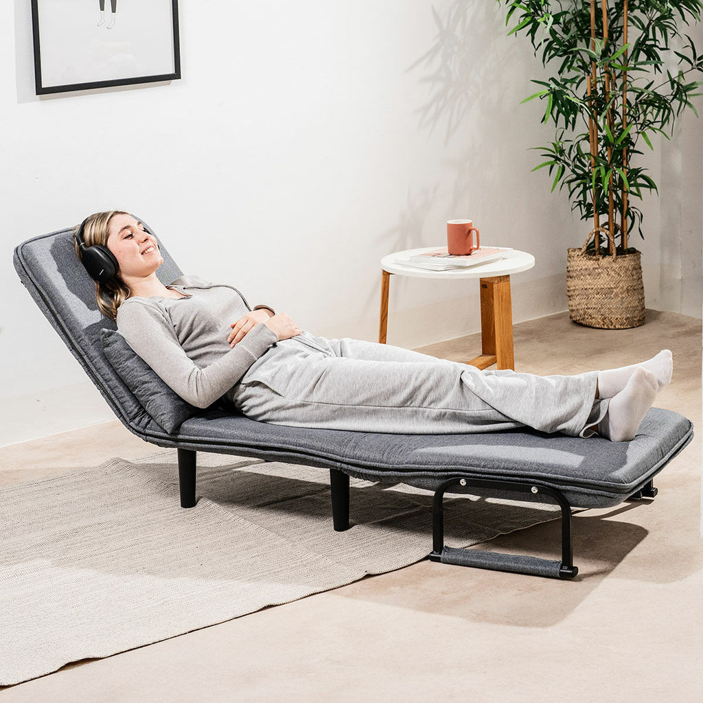 InnovaGoods 4-in-1 Umwandelbares Einzelschlafsofa Softfa