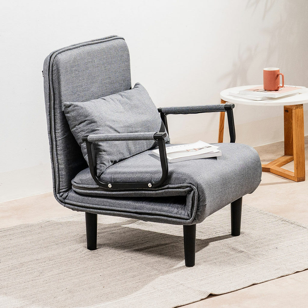 InnovaGoods 4-in-1 Umwandelbares Einzelschlafsofa Softfa