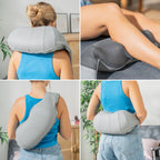 InnovaGoods Wiederaufladbar Shiatsu Massagegerät Pro Massatsu