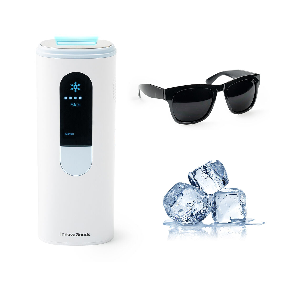 Pulsed Leicht Haar Remover mit Cooling Function & Zubehör Kulepil InnovaGoods
