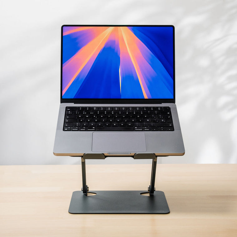 Klappbar and Verstellbar Laptop Stand Lastan InnovaGoods – Produktbild 1