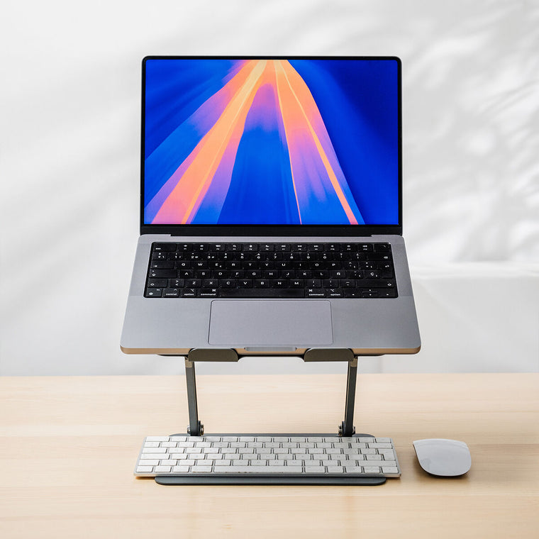 Klappbar and Verstellbar Laptop Stand Lastan InnovaGoods – Produktbild 2