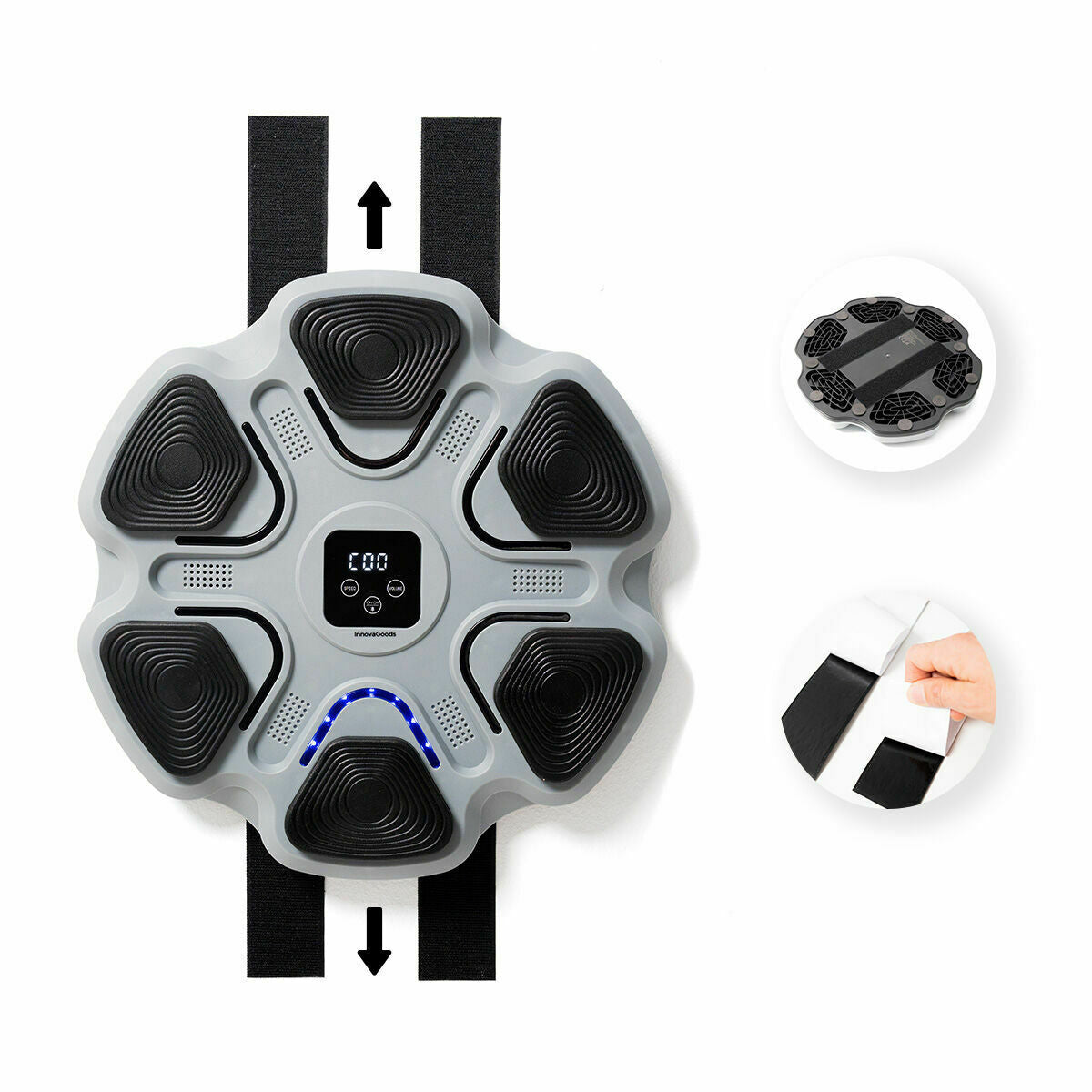 InnovaGoods Wiederaufladbar Music Boxing Maschine Beatfist