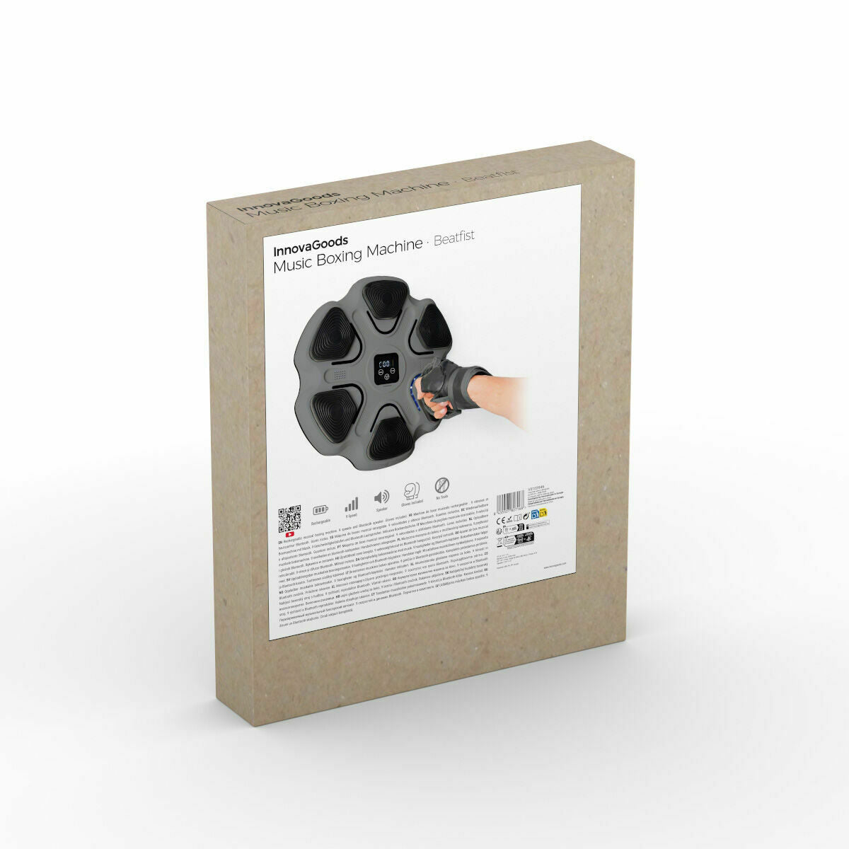InnovaGoods Wiederaufladbar Music Boxing Maschine Beatfist