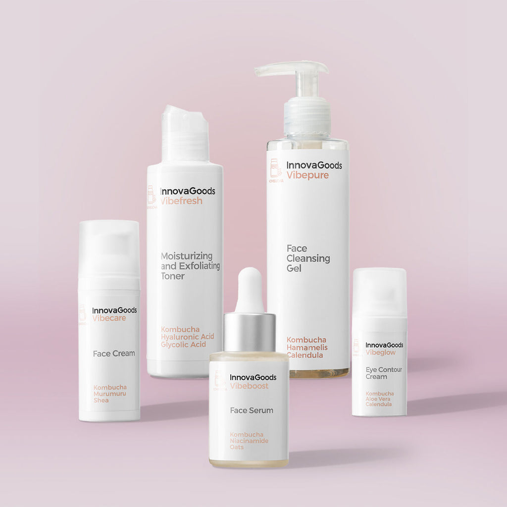 InnovaGoods Gesichtspflege-Set Kombucha
