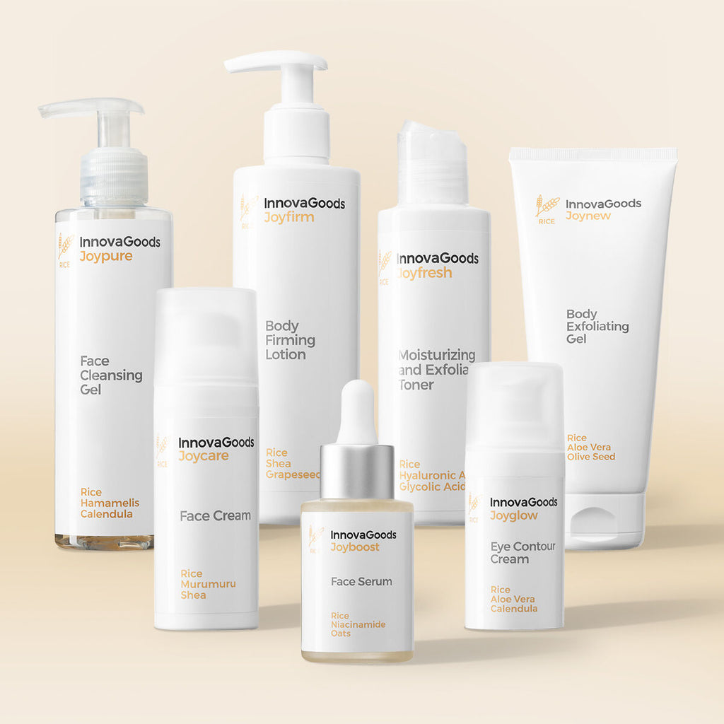 InnovaGoods Gesicht & Körper Routine Packung Reis