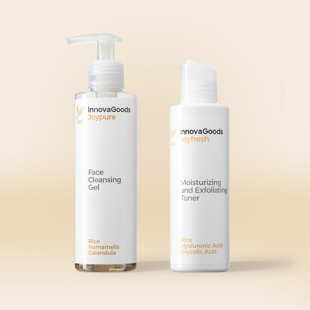 InnovaGoods Gesichtsreinigung Duo Packung Reis