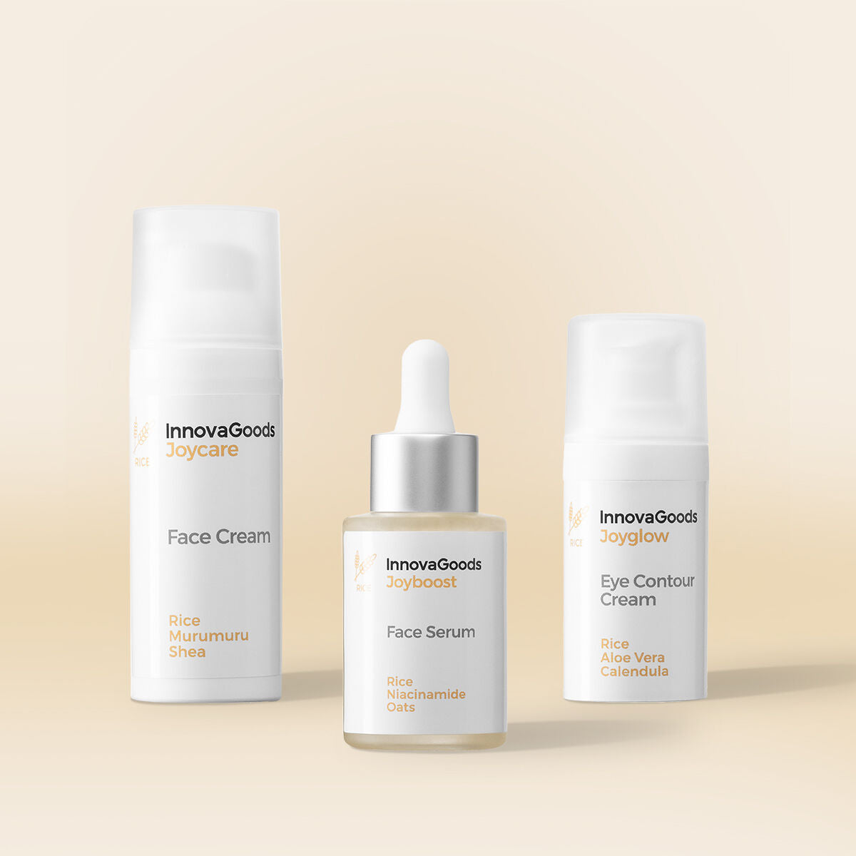 Face Moisturising Pack Rice InnovaGoods – Produktbild 1
