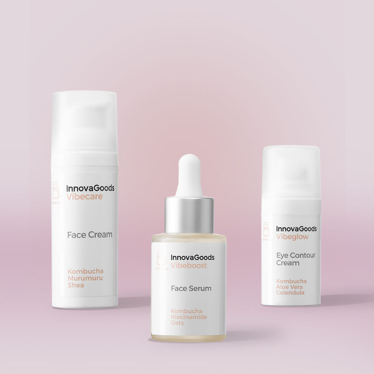 Face Moisturising Pack Kombucha InnovaGoods – Produktbild 1