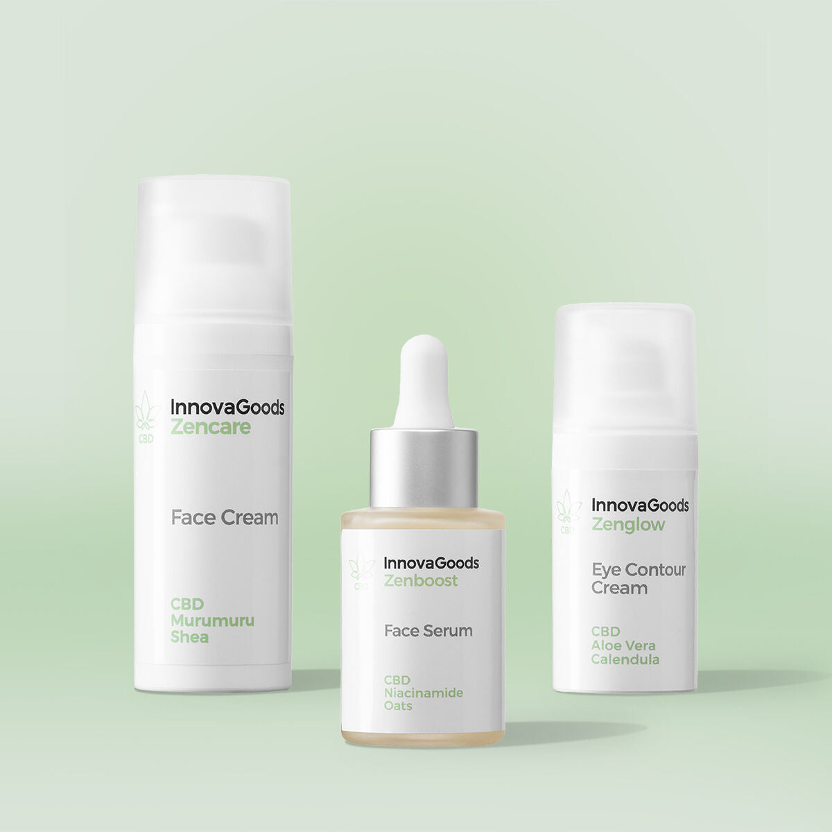 Face Moisturising Pack CBD InnovaGoods – Produktbild 1