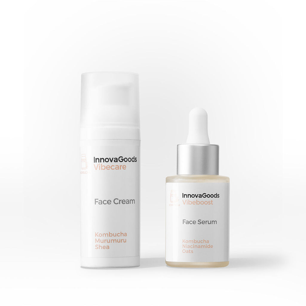 InnovaGoods Gesicht Moisturising Duo Packung Kombucha