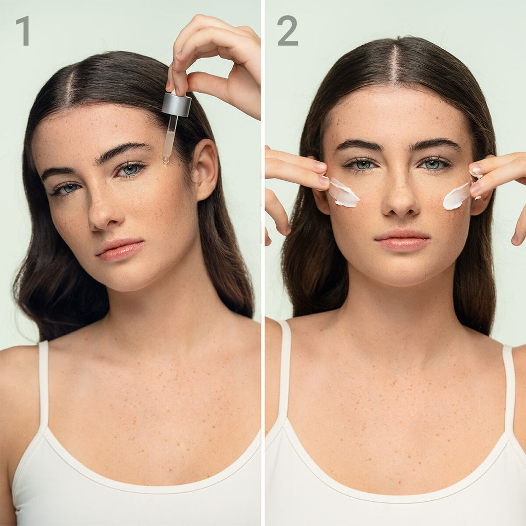 InnovaGoods Gesicht Moisturising Duo Packung CBD
