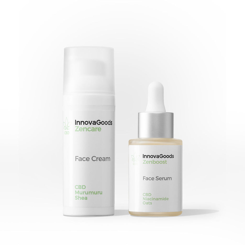 InnovaGoods Gesicht Moisturising Duo Packung CBD