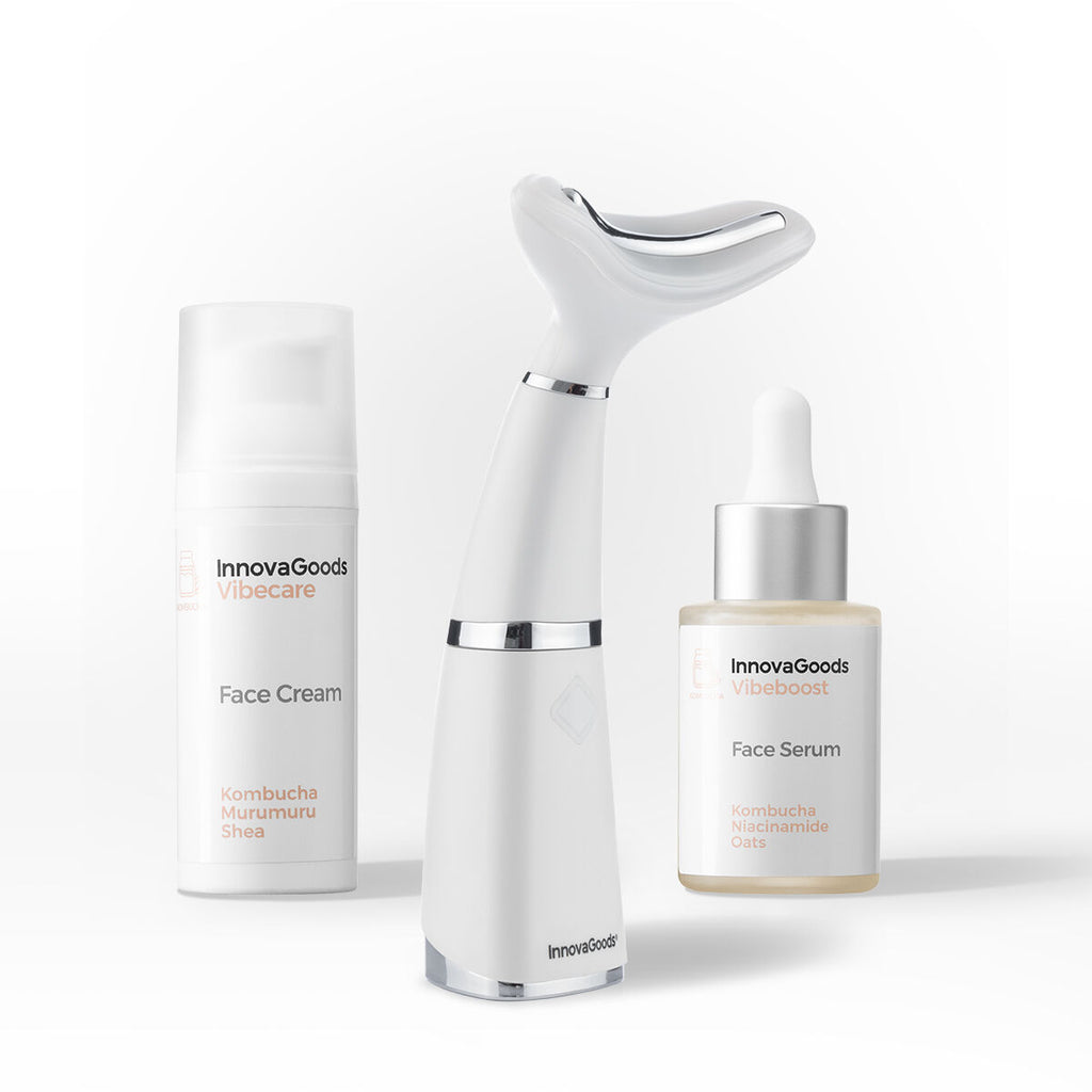 InnovaGoods Straffendes Gesichtspflege-Set Kombucha