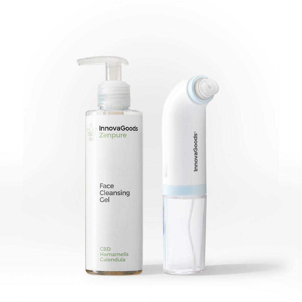 InnovaGoods Mitesser-Reinigungs-Set CBD