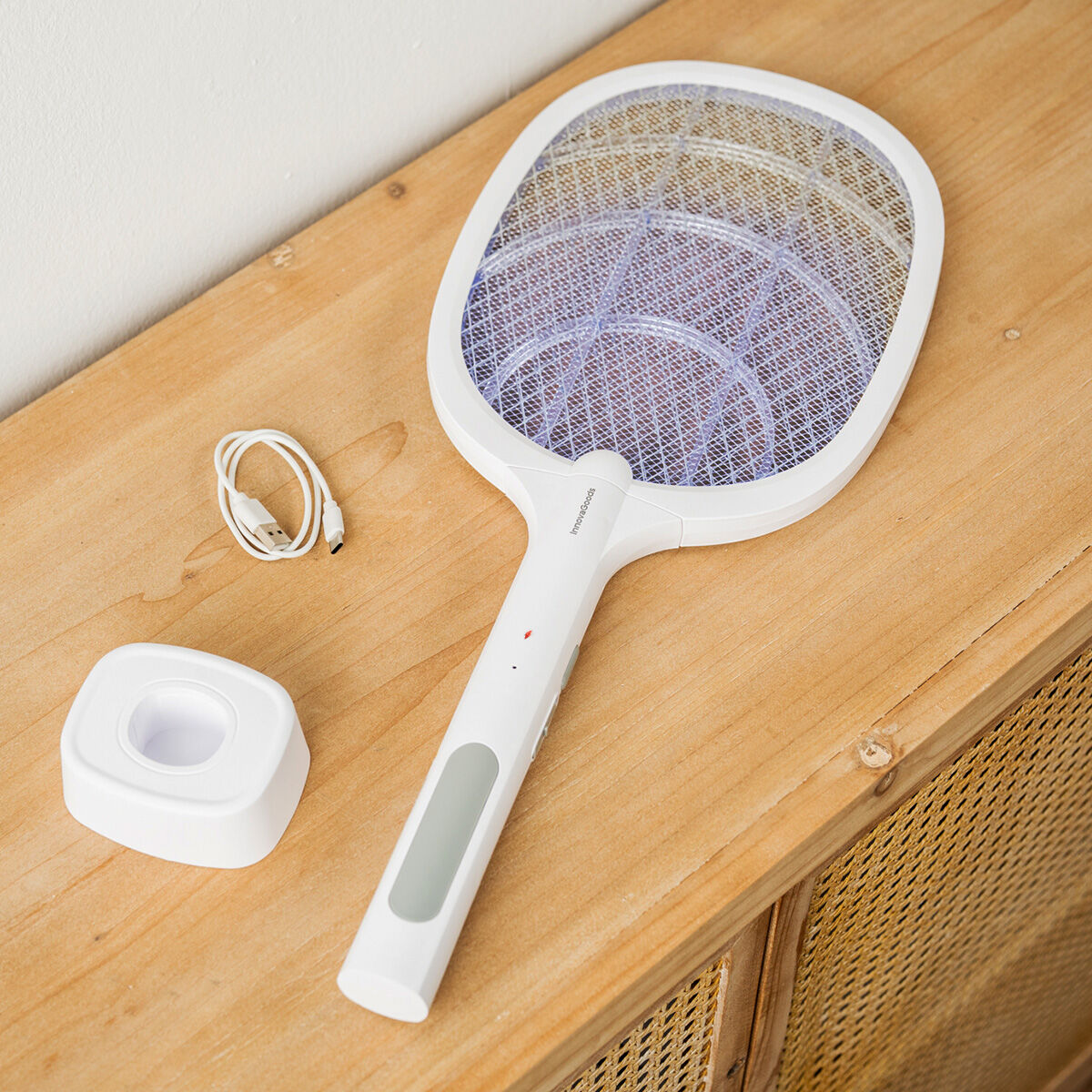 InnovaGoods 2-in-1 Wiederaufladbar Insektenvernichter mit UV-Licht Elecfly