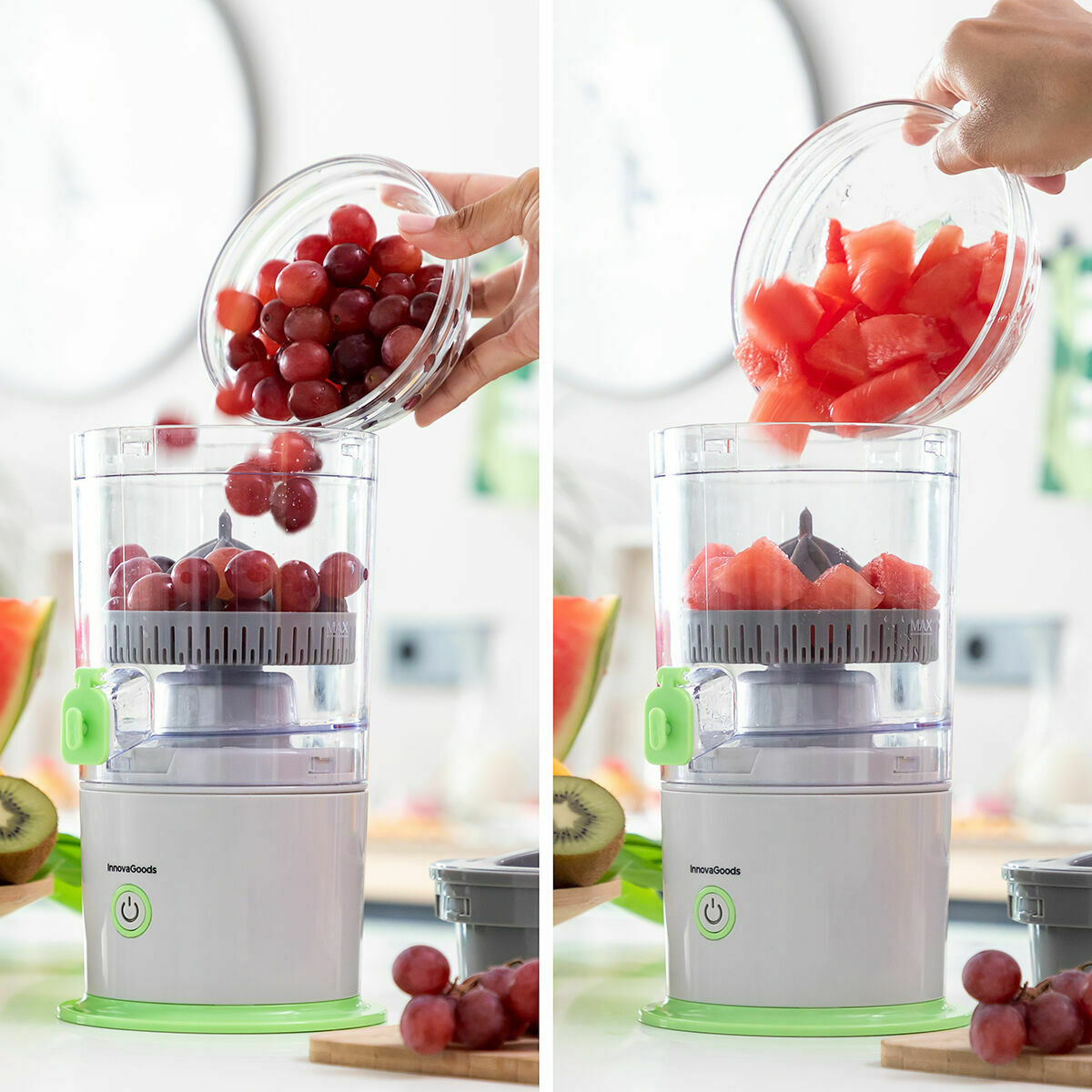 InnovaGoods Wiederaufladbar Automatischer Entsafter Juisso
