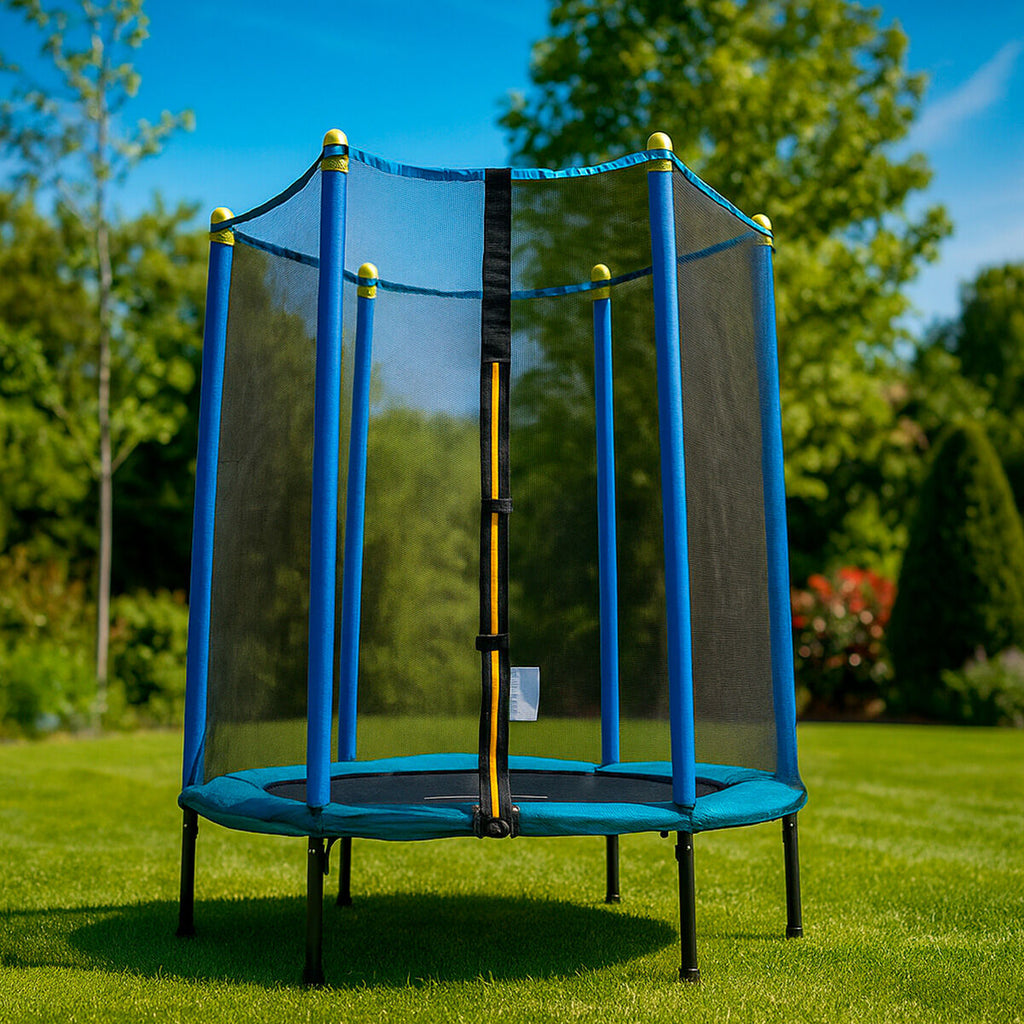 InnovaGoods Kinder Trampoline mit Sicherheit Enclosure Zuply